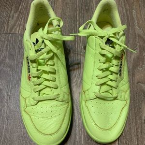 Adidas Continental 80 Semi-Frozen Yellow 2018 Size 10